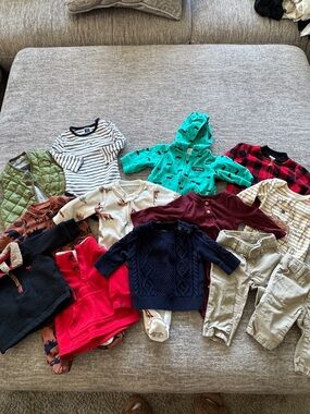 Mixed Baby Clothing Bundle - Multicolor